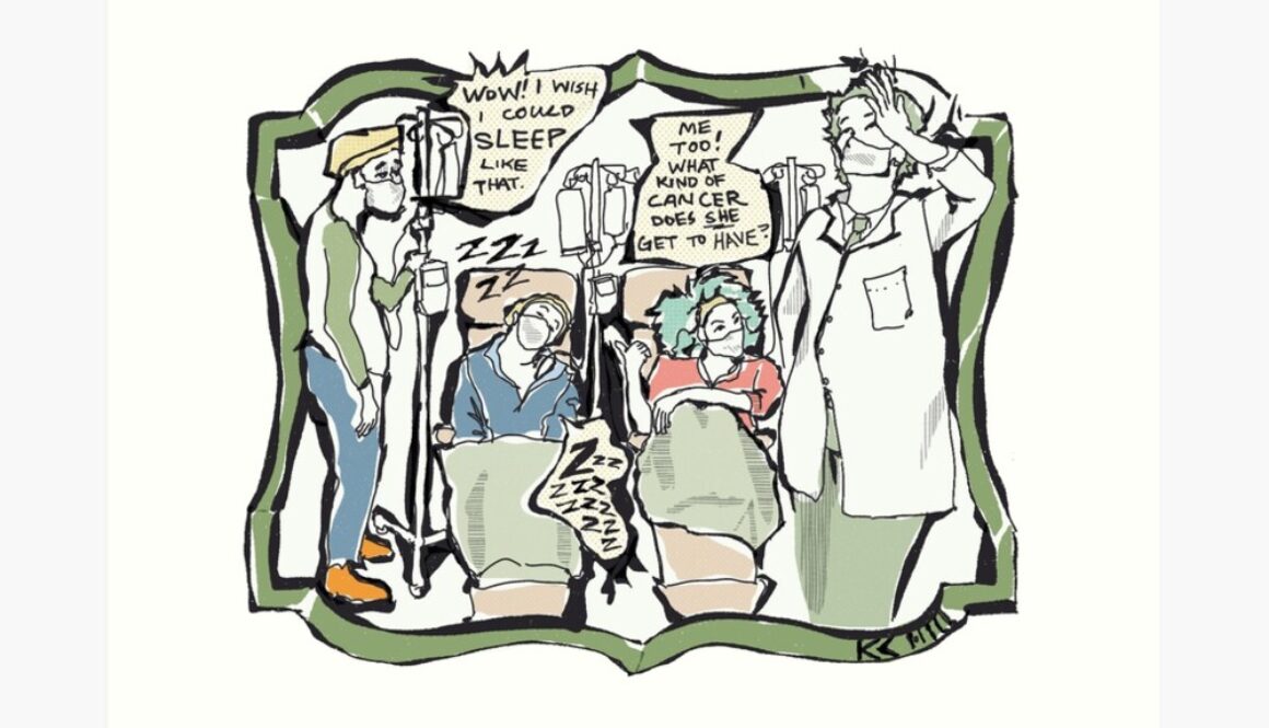 Gallows (chemo) Humor by KC Hill