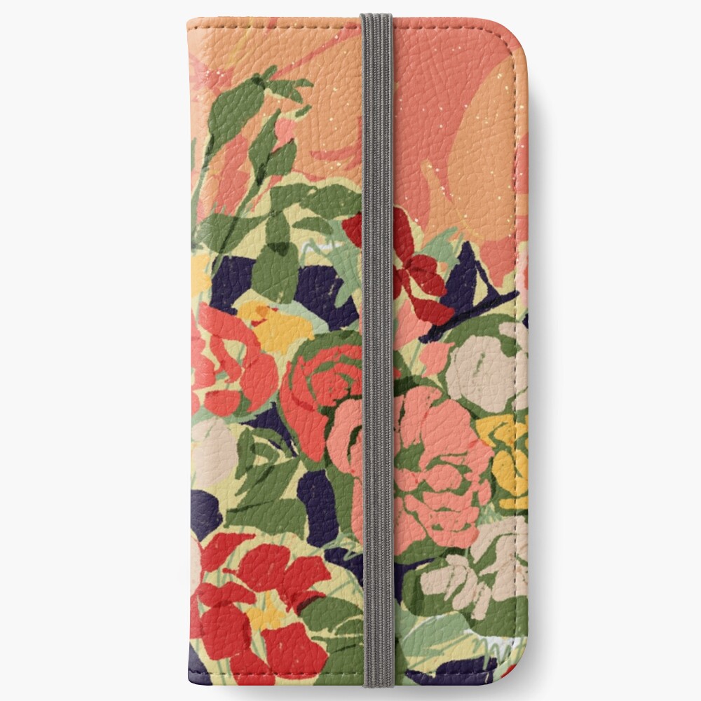 Flowers iPhone wallet