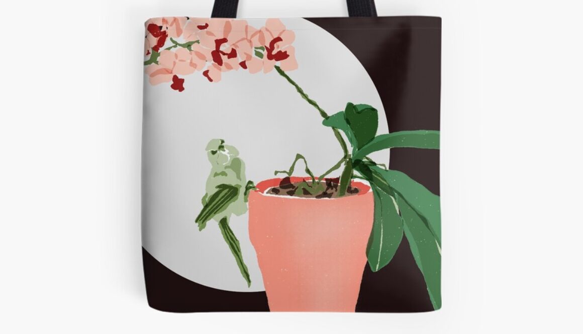 Little Bird by KC Hill on Tote Bag